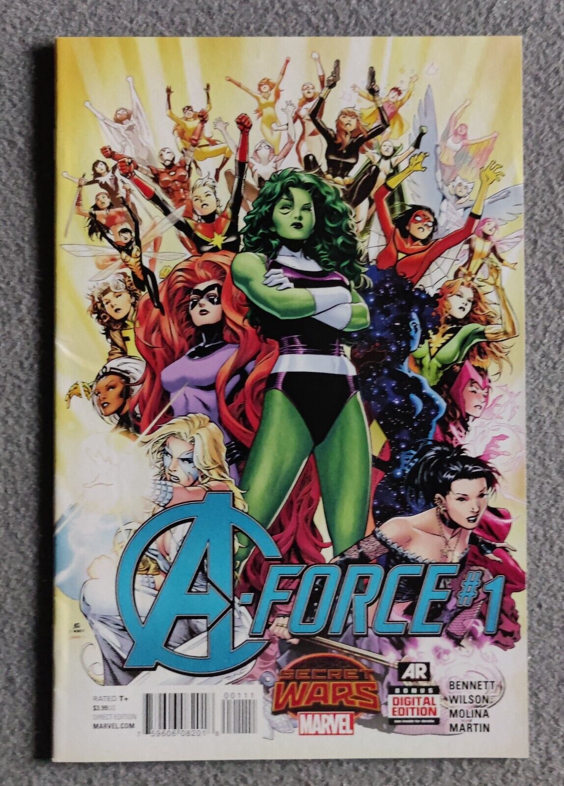 A-Force # 1 Cover A Marvel 2015 1st Appearance Danielle Cage, Jim Cheung