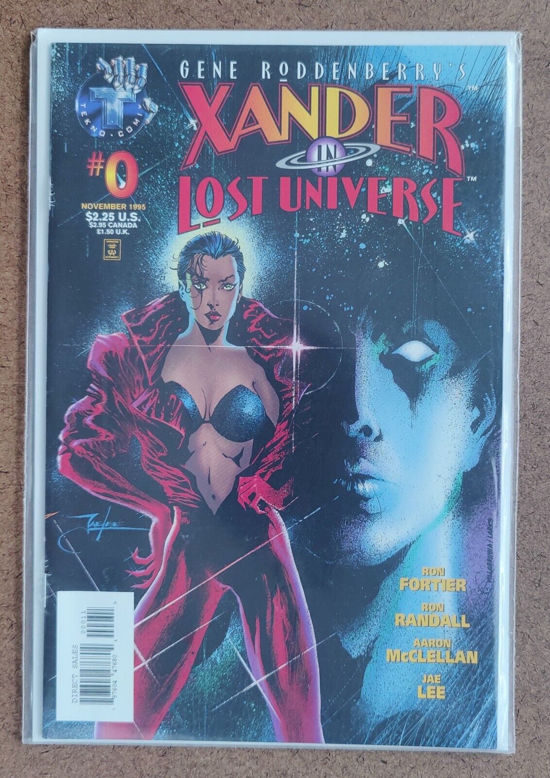 Xander in Lost Universe  #0 Big Entertainment 1995 1st App Lady Sensua