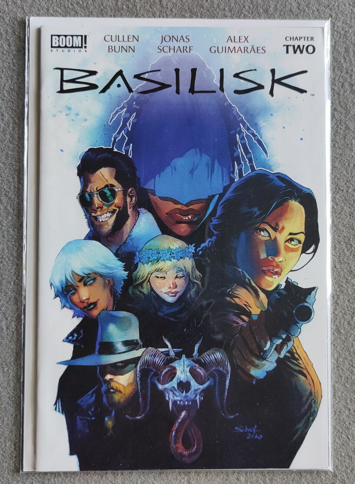 Basilisk #2a (2021) Boom Comics Regular Jonas Scharf Cover