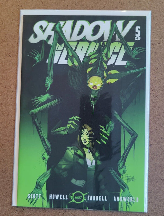 Shadow Service  #5A Vault Comics 2020 Regular Corin Howell Cover