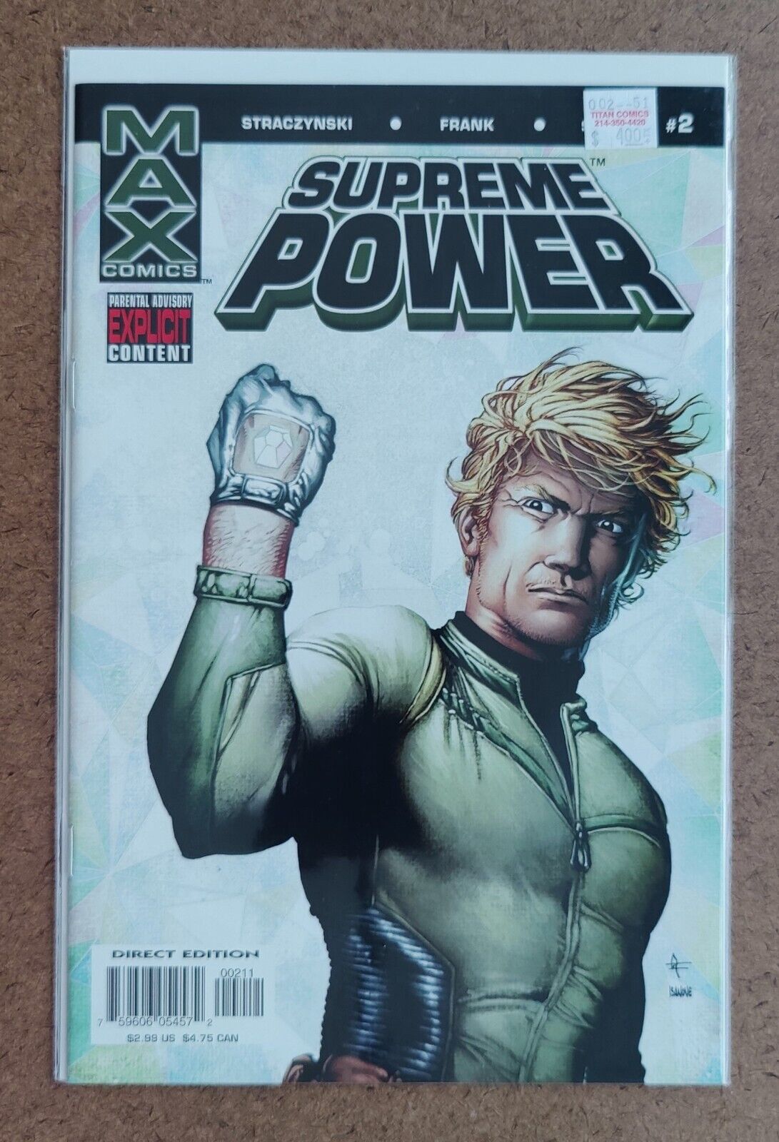 Supreme Power #2 Marvel 2003 1st App Power Princess Zarda