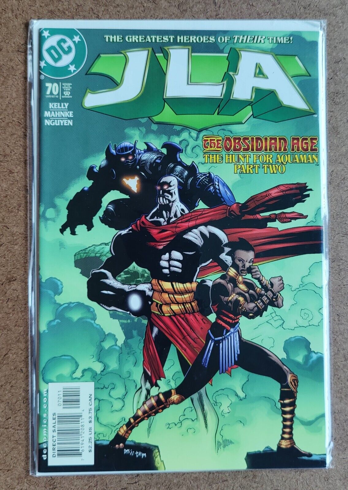 JLA #70 ADC Comics The Obsidian Age October 2002