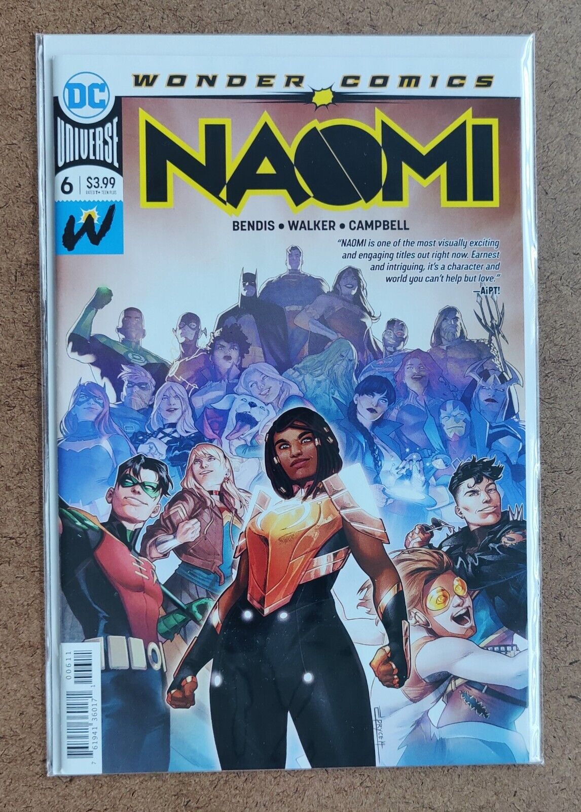 Naomi #6, Origin Wonder Comics, 2019 1st full app. of Zumbado