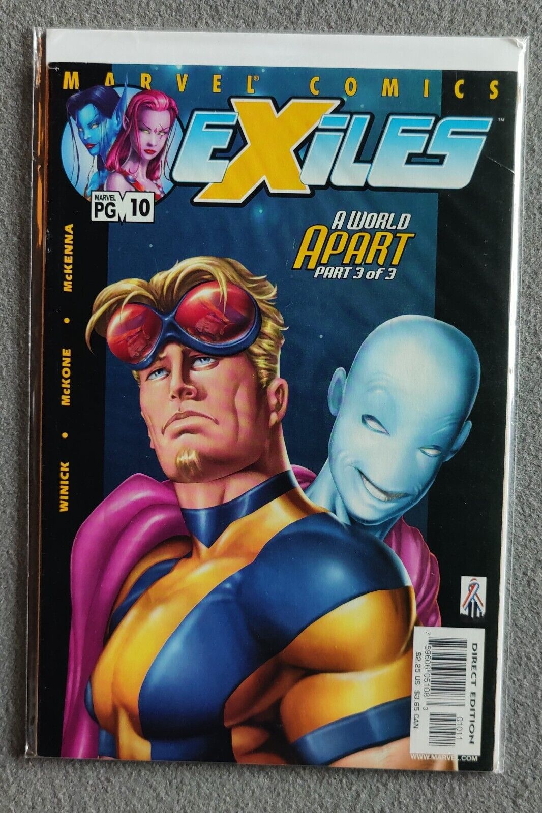 Exiles Vol 1 Issue #10 Marvel Comics Comic Book 2002 1st App Heather Hudson