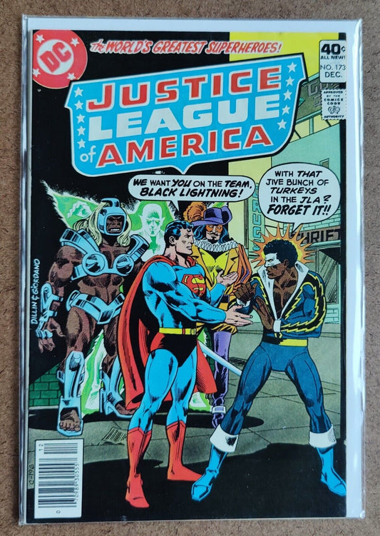 Justice League of America #173 December 1979 Testing Of A Hero!