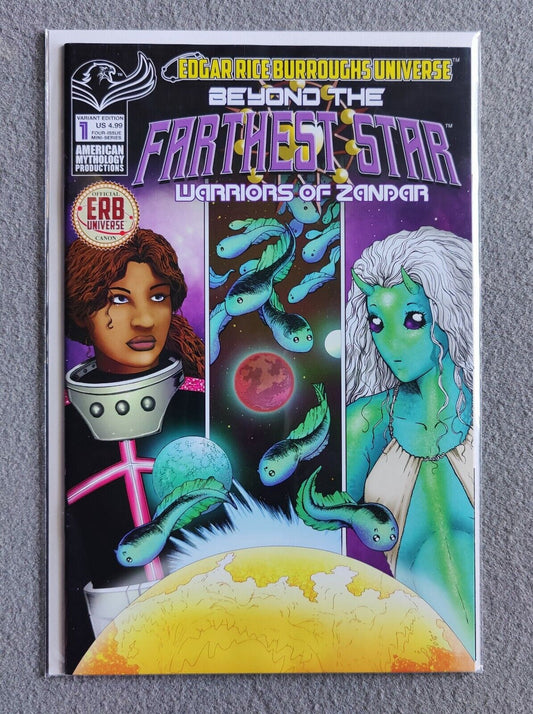 BEYOND THE FARTHEST STAR #1 CVR B American Mythology Comic Book 2021