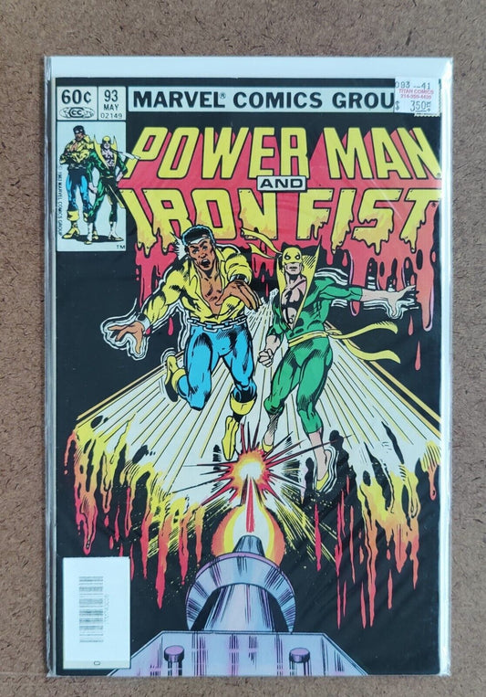 Power Man #93 1st appearance: Chemistro Marvel Comics 1983