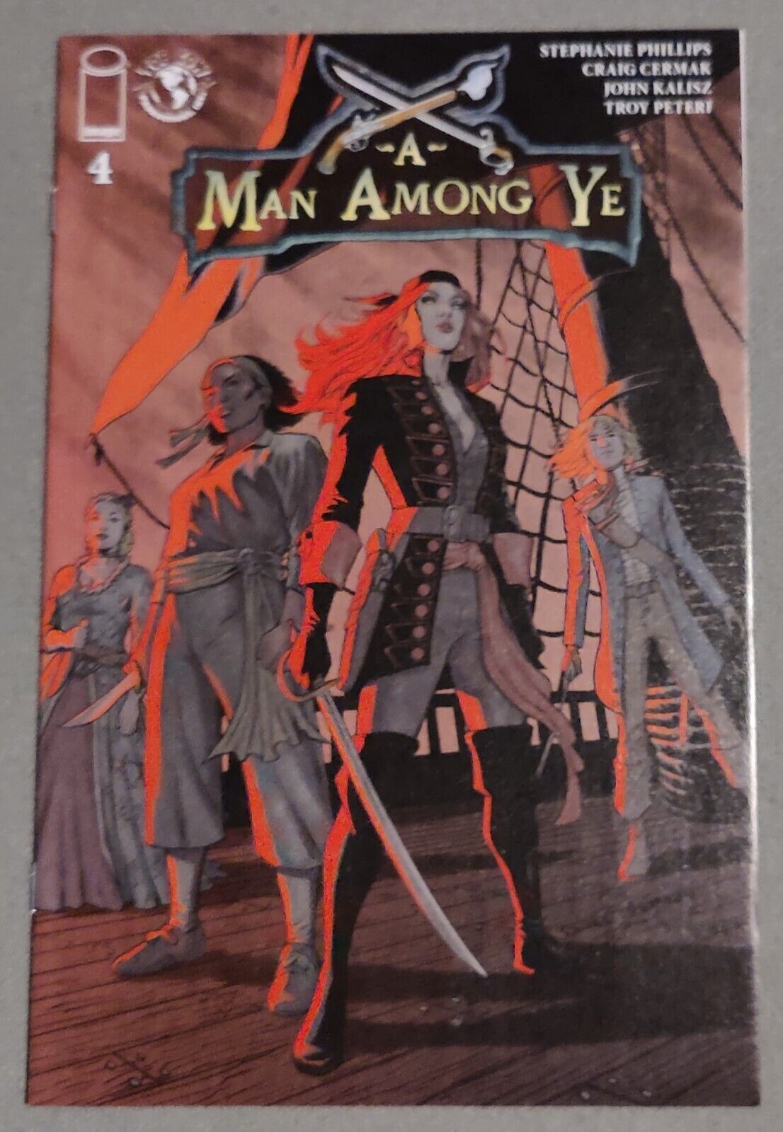 2021 Image Comics A Man Among Ye #4 Phillips Story, Cermak Art