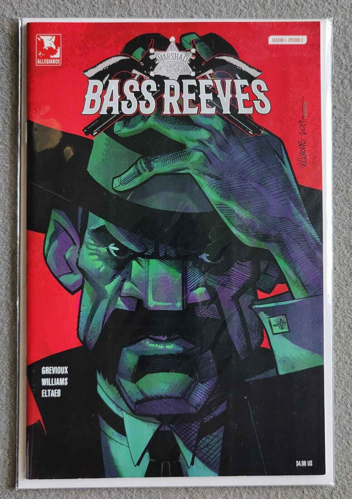 Marshall Bass Reeves Season 1 Episode #3 Allegiance Walmart Comic 2020