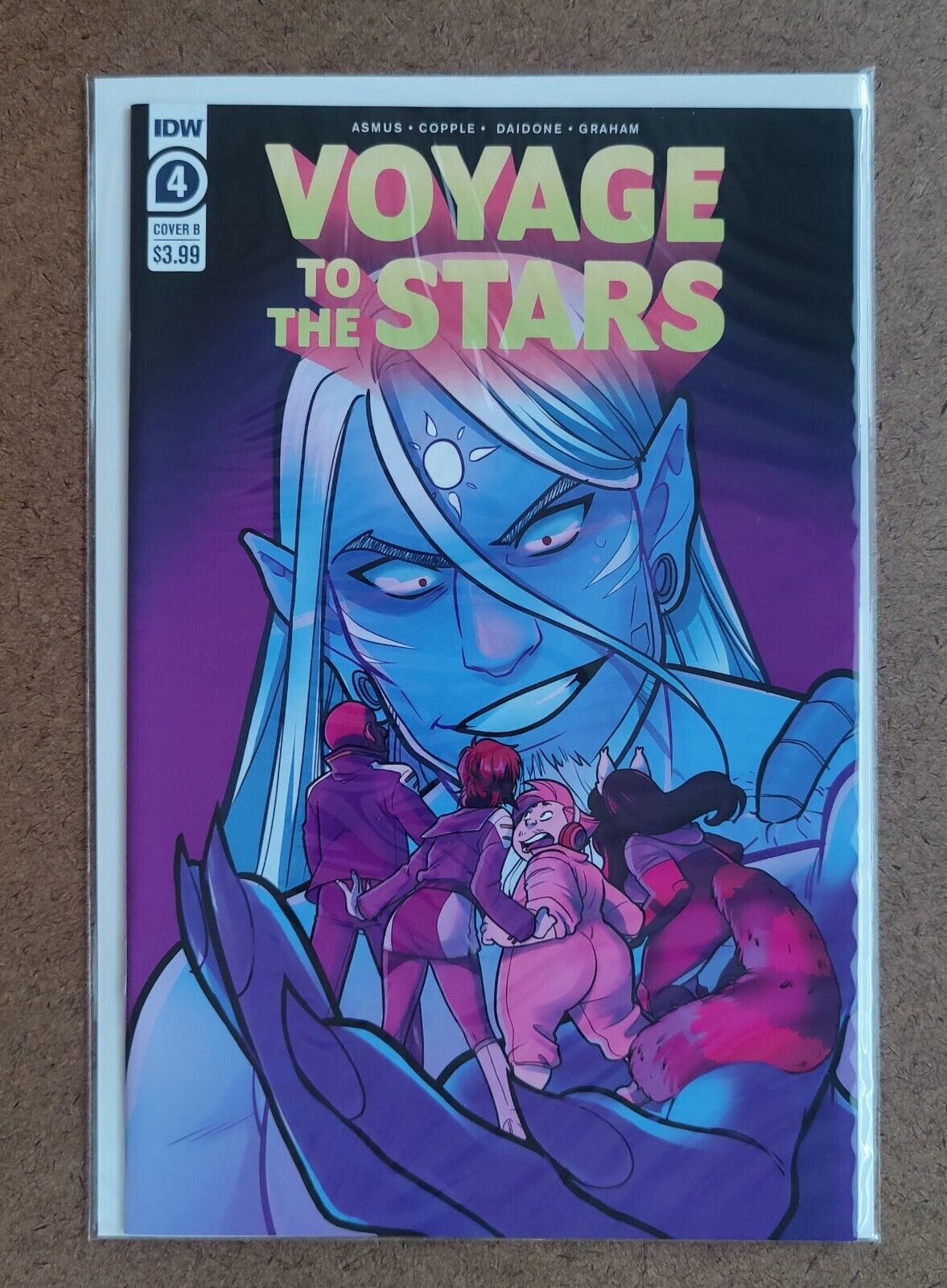 Voyage To The Stars  #4B IDW Peach Momoko Cover