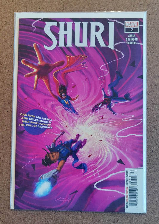 Shuri, Vol. 1 #7 Marvel 2019 Regular Kirbi Fagan Cover