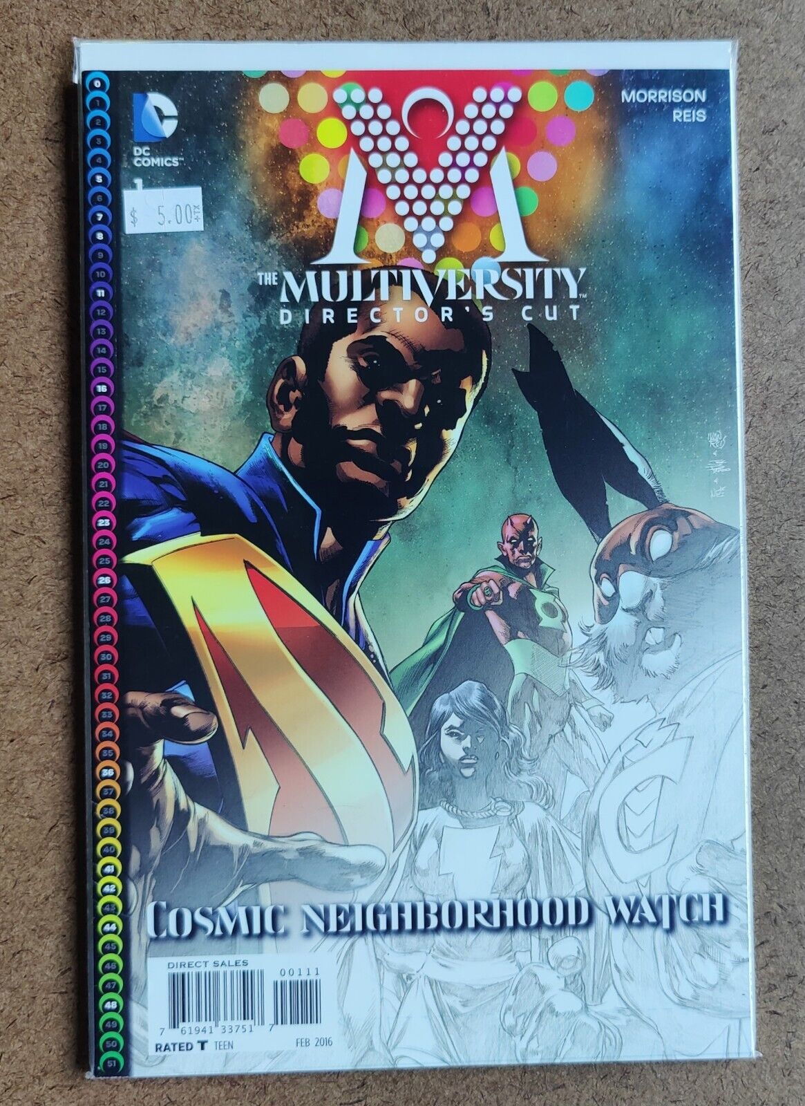 DC Comics THE MULTIVERSITY Director's Cut #1 Grant Morrison 1st app of Thunderer