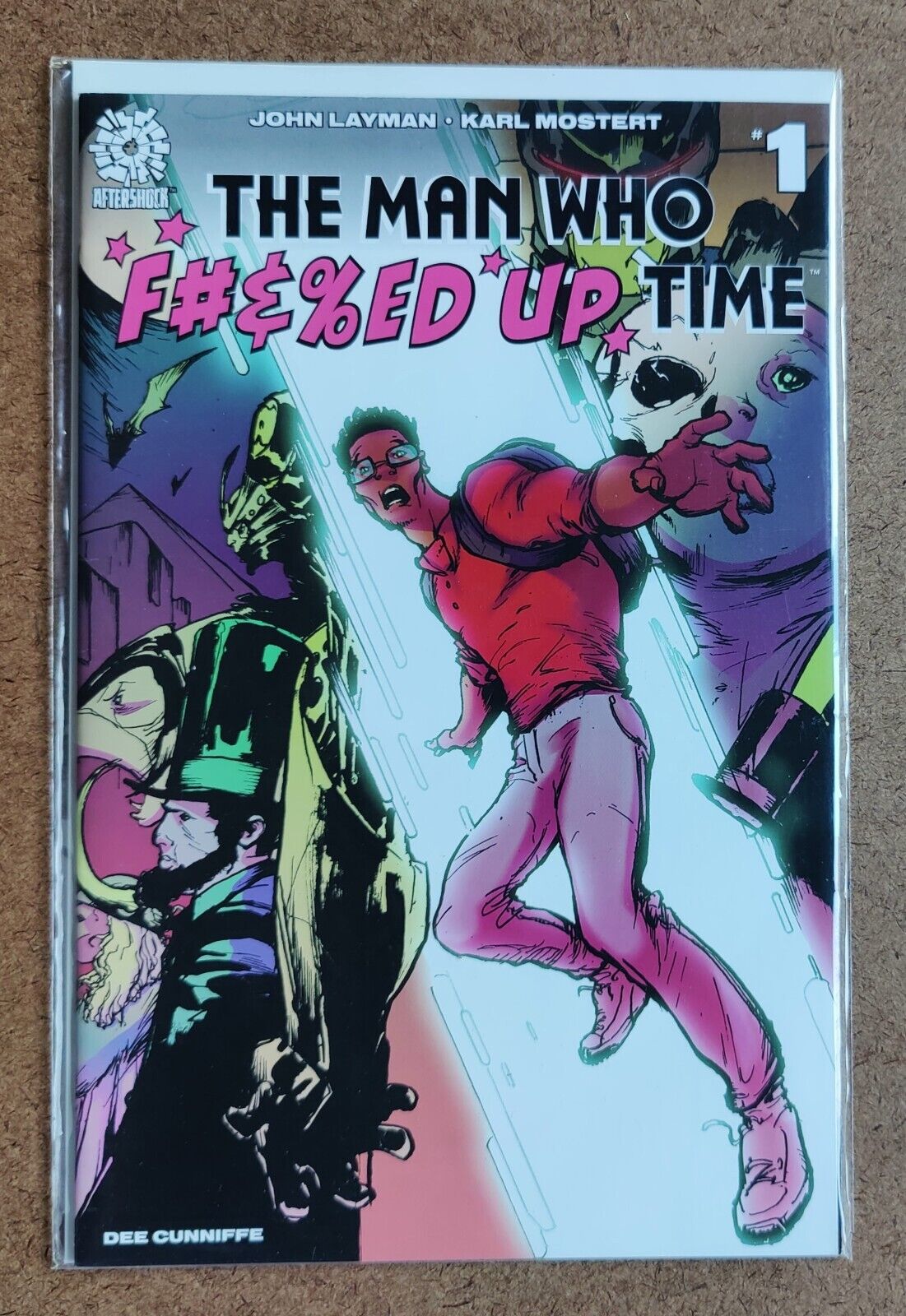 The Man Who Effed Up Time #1 Aftershock Comics 2020 1:15 Incentive Variant