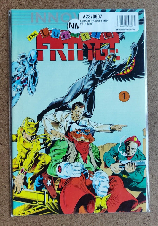 The Lunatic Fringe #1 1989 Innovation Comics John Statema