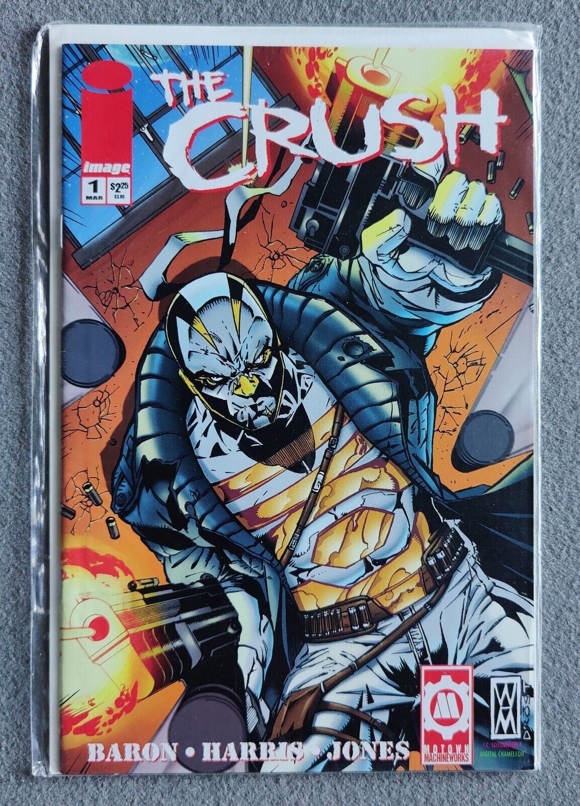 The Crush #1 First Printing Image Comics Jet-Black Grafiks 1996