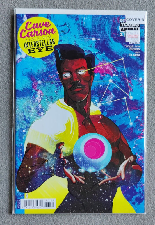 Cave Carson Has An Interstellar Eye Comic 1 Cover B Variant Christian Ward DC