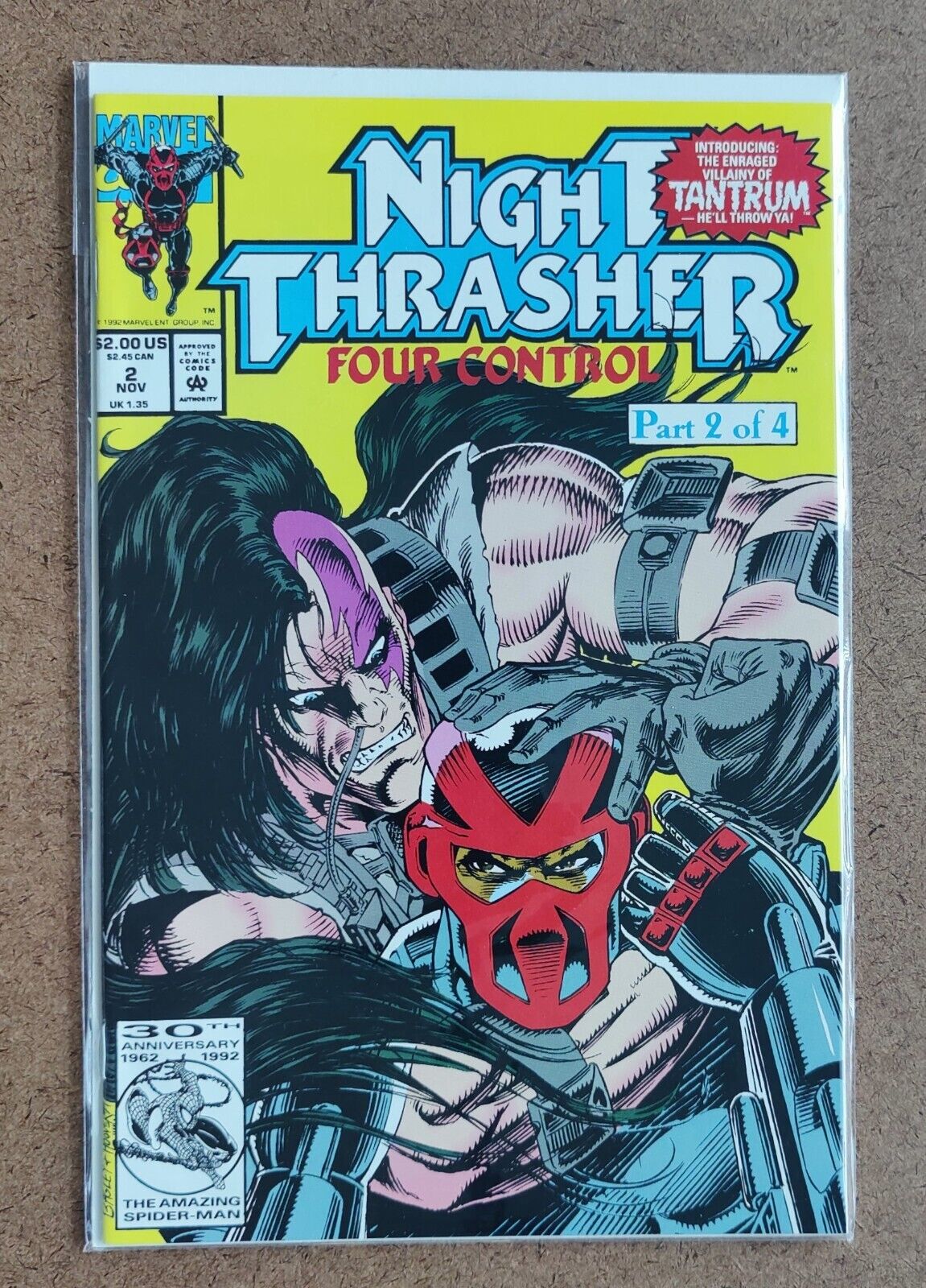 Night Thrasher: Four Control #2 1992 Marvel