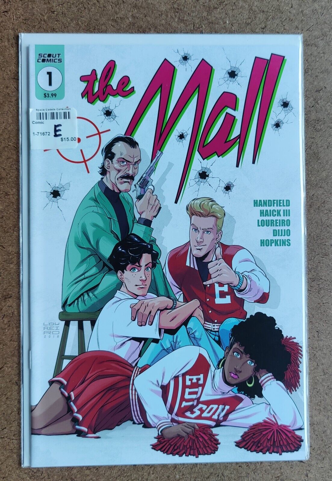 The Mall #1A 2018 Scout Comics Rafael Loureiro Cover