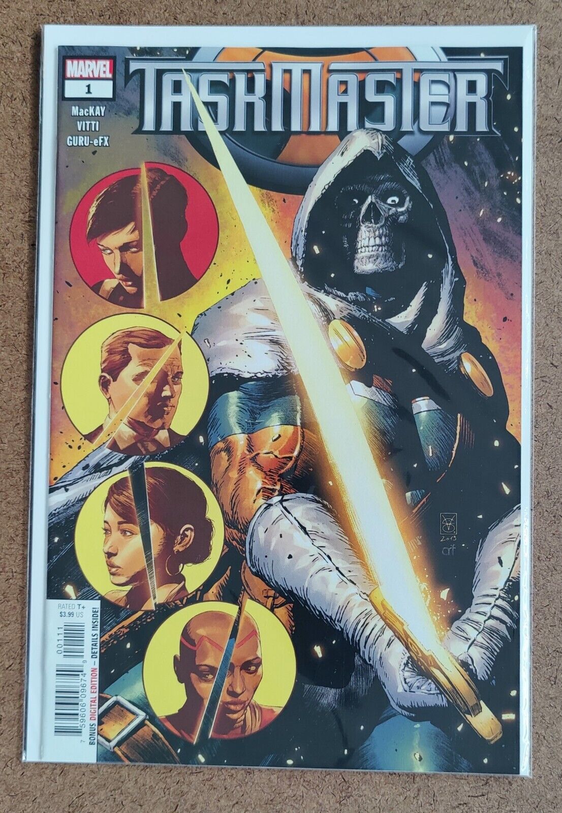 Taskmaster, Vol. 3 #1A Marvel 2021 Regular Valerio Giangiordano Cover