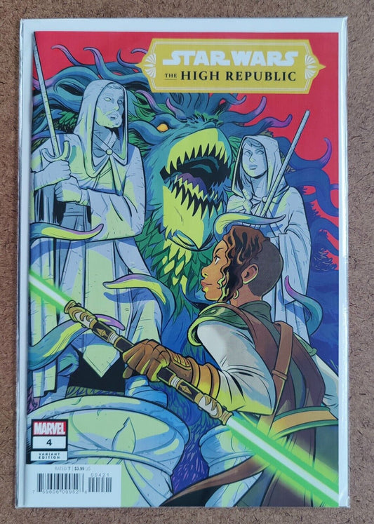 Star Wars High Republic #4B Bustos Variant 1st App Of Reath Silas  Imri Cantaros