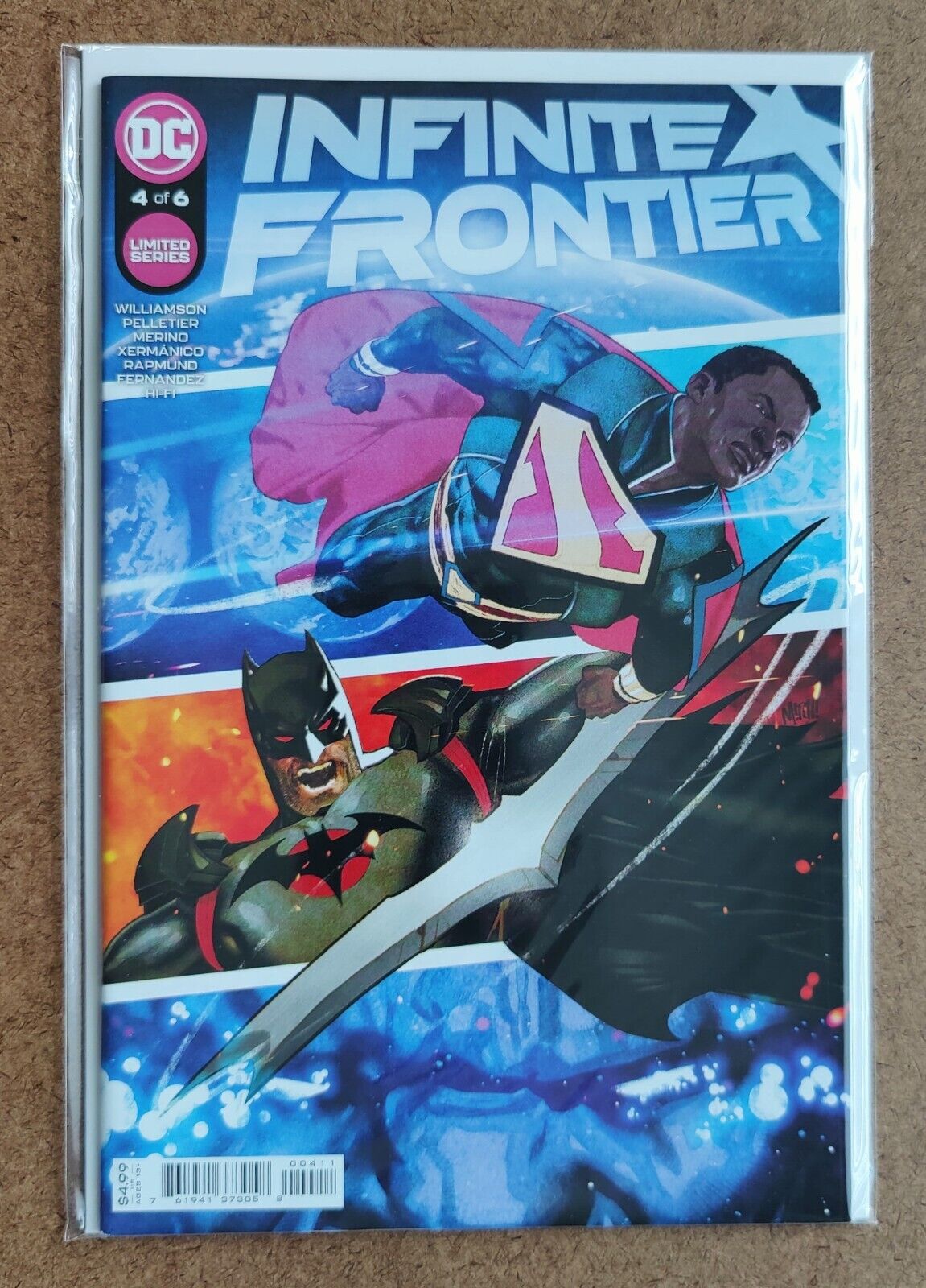 Infinite Frontier #4A Mitch Gerads Regular Cover 2021 DC