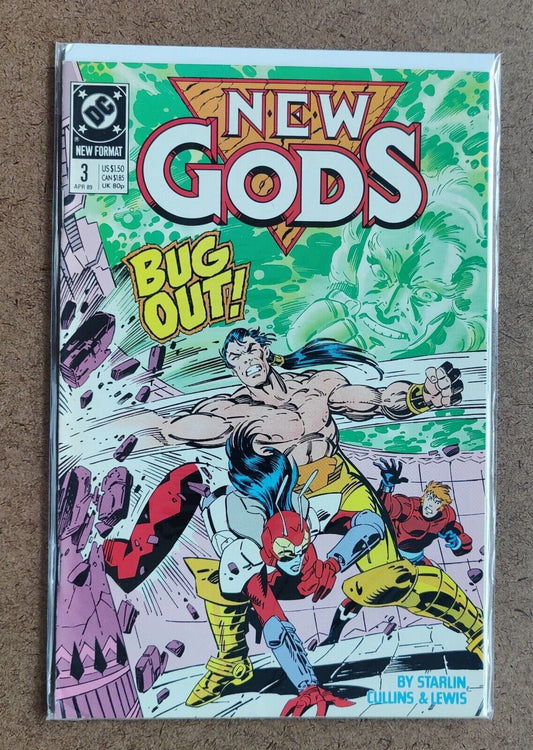 New Gods #3 DC Comic 1989