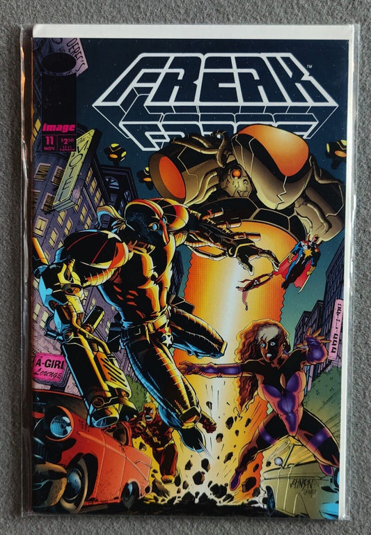 Freak Force #11 Image Comics 1994 1st appearance: Bludgeon