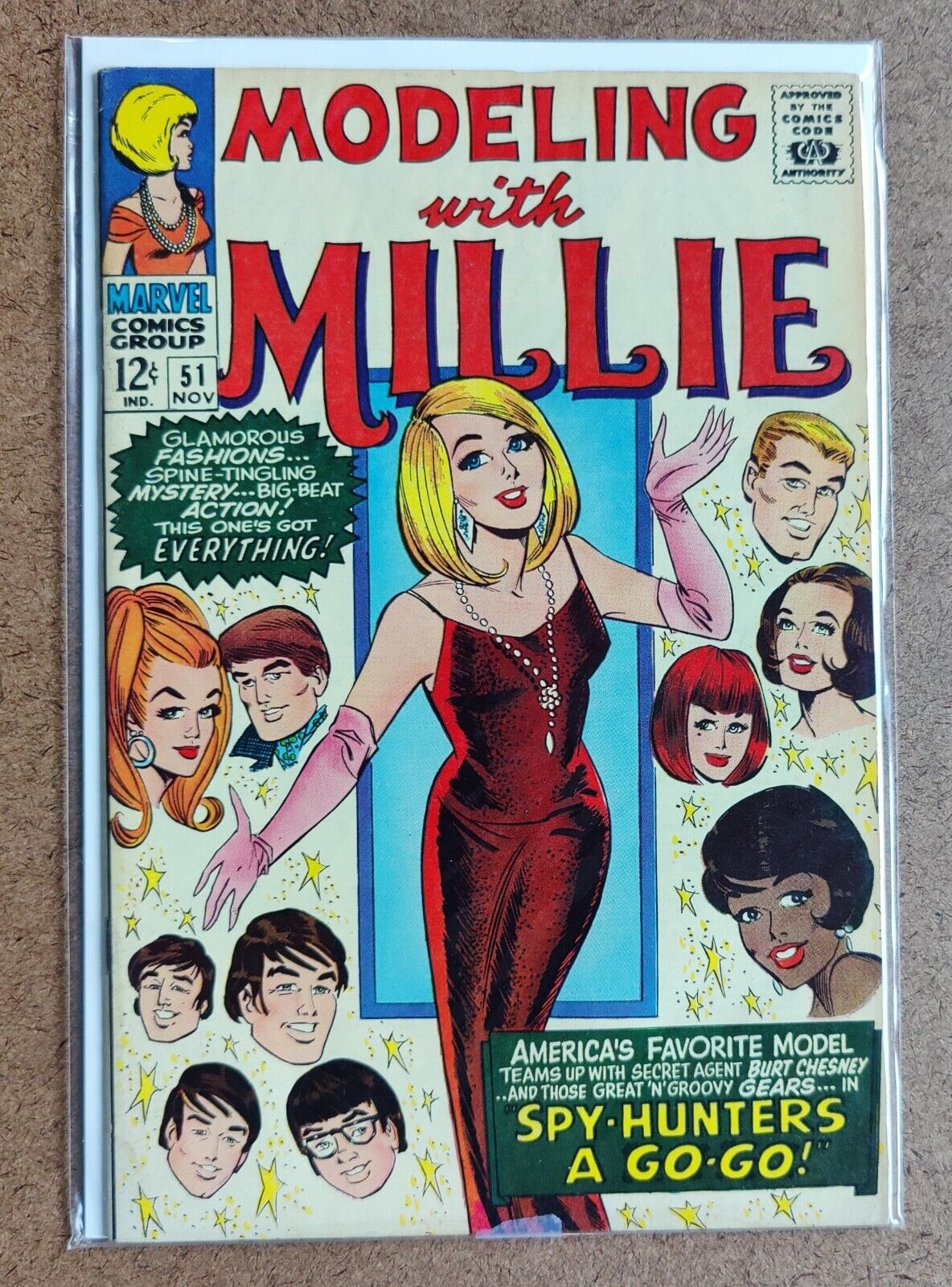 Modeling with Millie # 51 November 1966 S. Goldberg Stan Lee