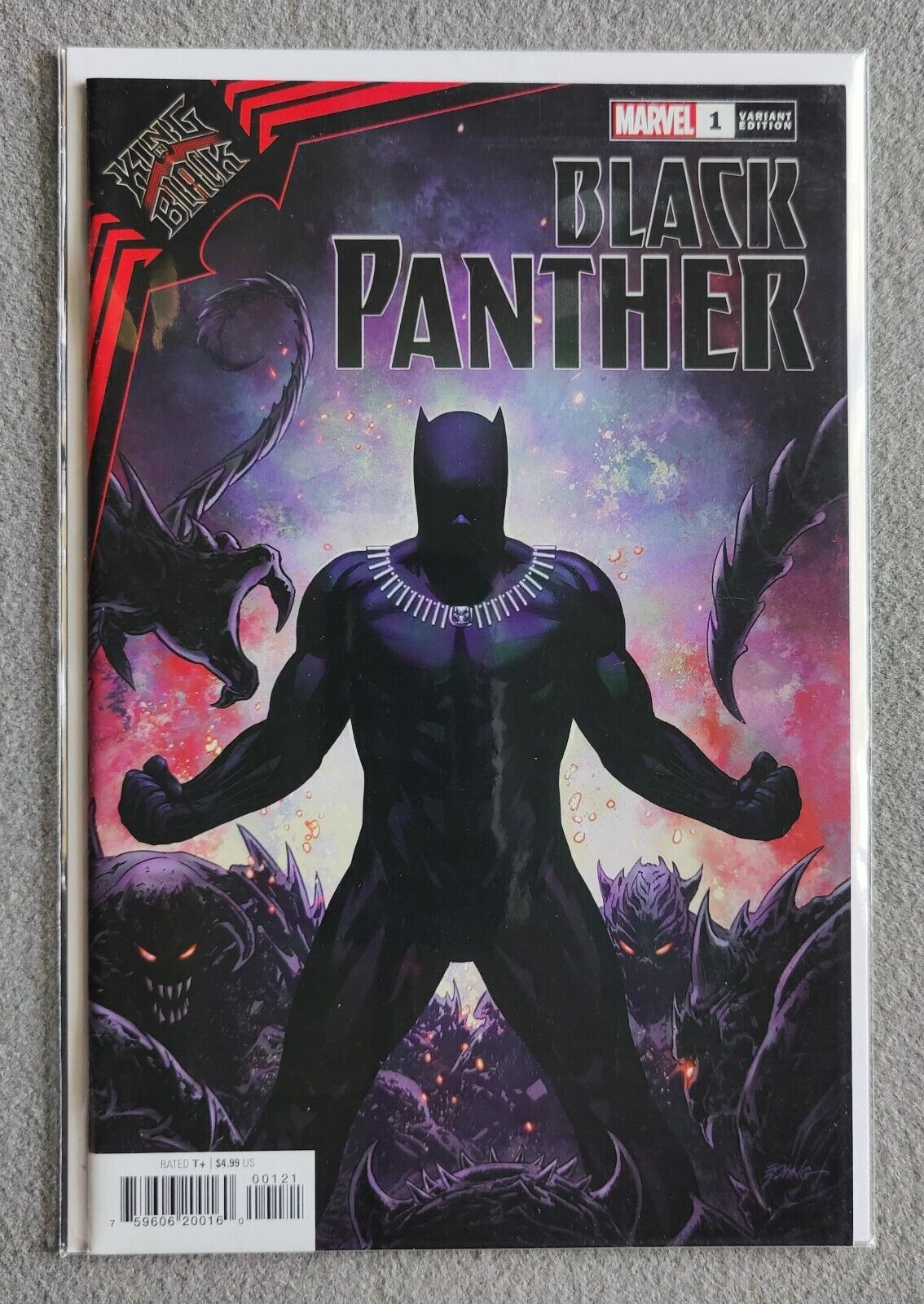 King In Black: Black Panther 1B Variant Steve Epting Cover 2021