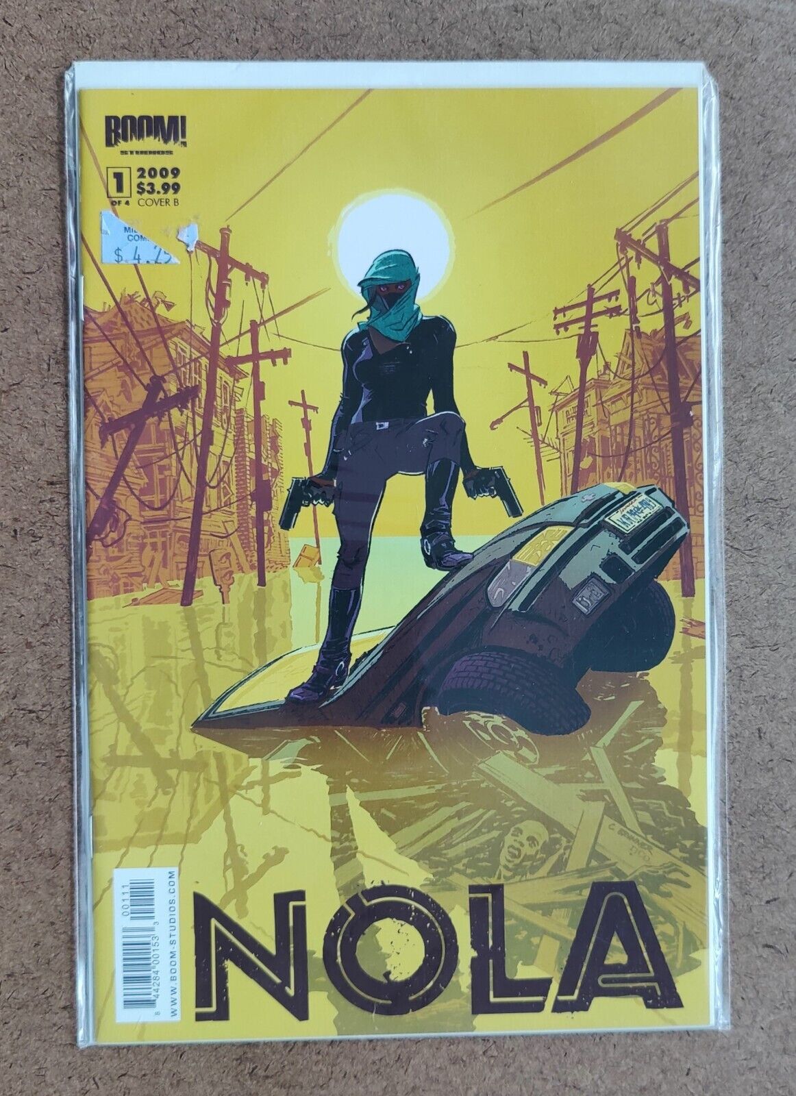 Nola #1B 2009 Cover B Chris Brunner Boom Studios