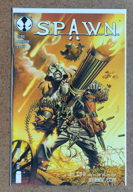 Spawn #179 Image Comic Book 2008 Todd McFarlane 1st appearance of War Spawn