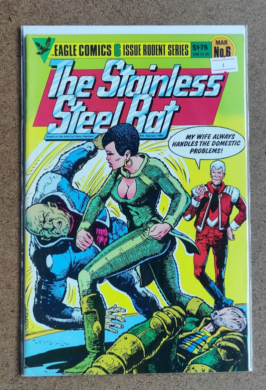 The Stainless Steel Rat # 6 Eagle COMICS March 1985