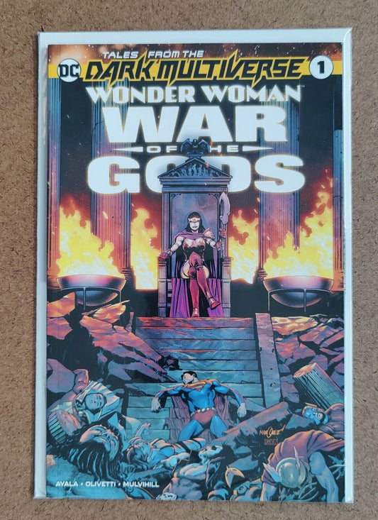 Tales From The Dark Multiverse: Wonder Woman - War of the Gods  #1 DC 2021