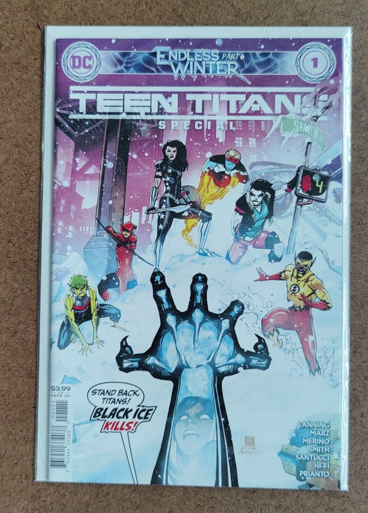 Teen Titans: Endless Winter Special  #1A DC Comics  2021   Bernard Chang Regular