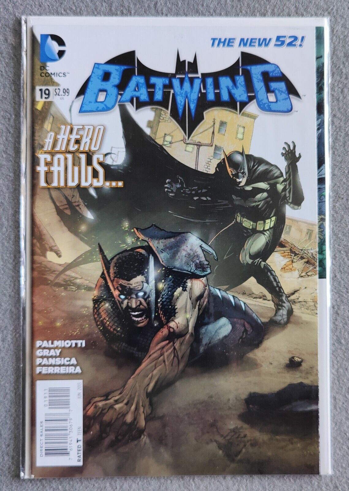 Batwing #19 DC Comics 2012 1st appearance Luke Fox