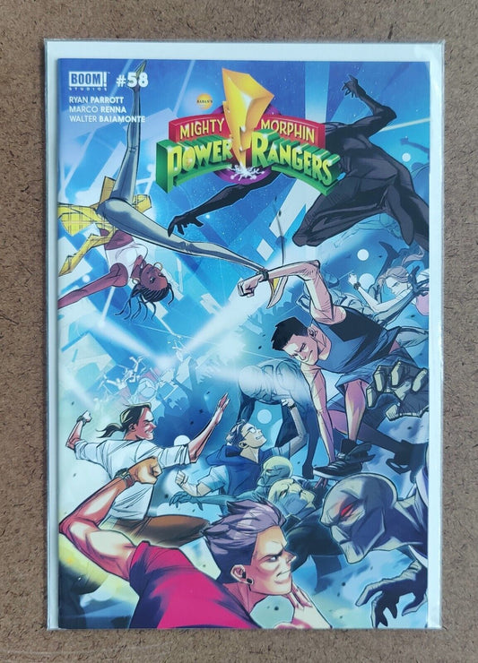 Mighty Morphin Power Rangers #2B Boom Comics 2020 Carlini Variant