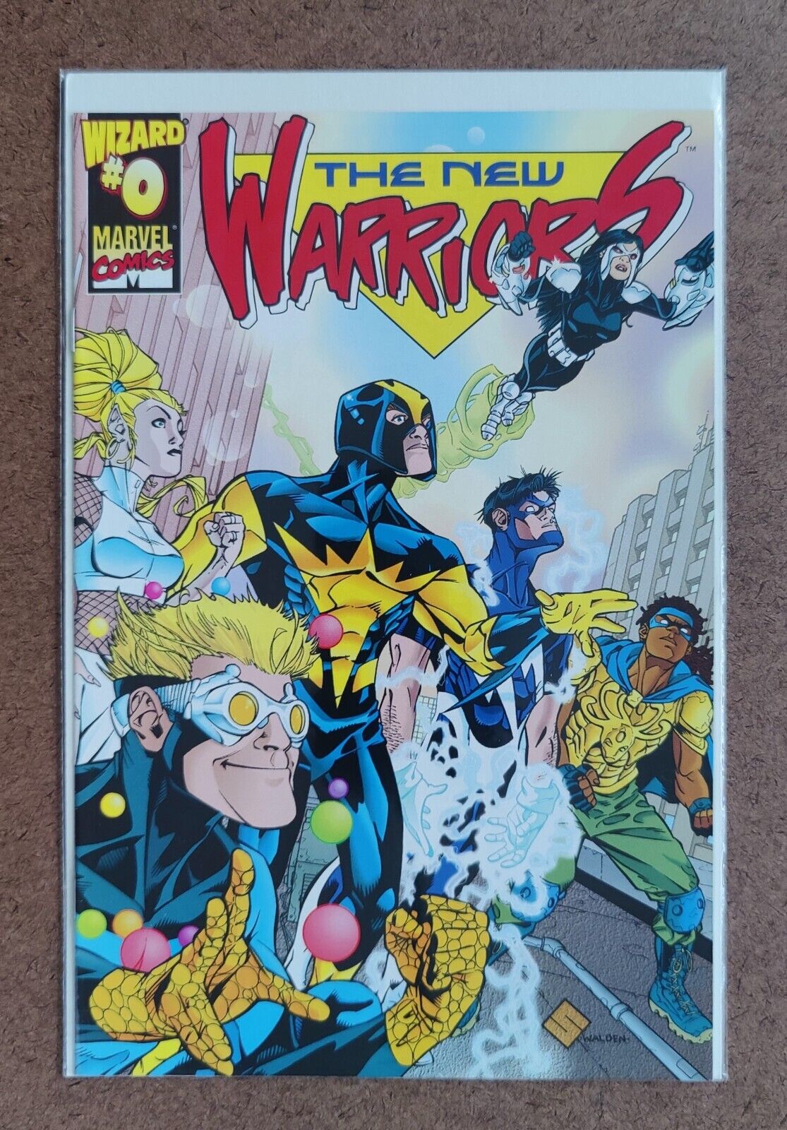 The New Warriors, Vol. 2  #0 Marvel 1999 Wizard 1st App Aegis Trey Jason Rollins