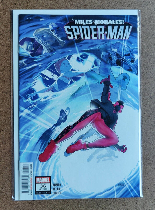 Miles Morales: Spider-Man #36A Regular Taurin Clarke Cover 2022