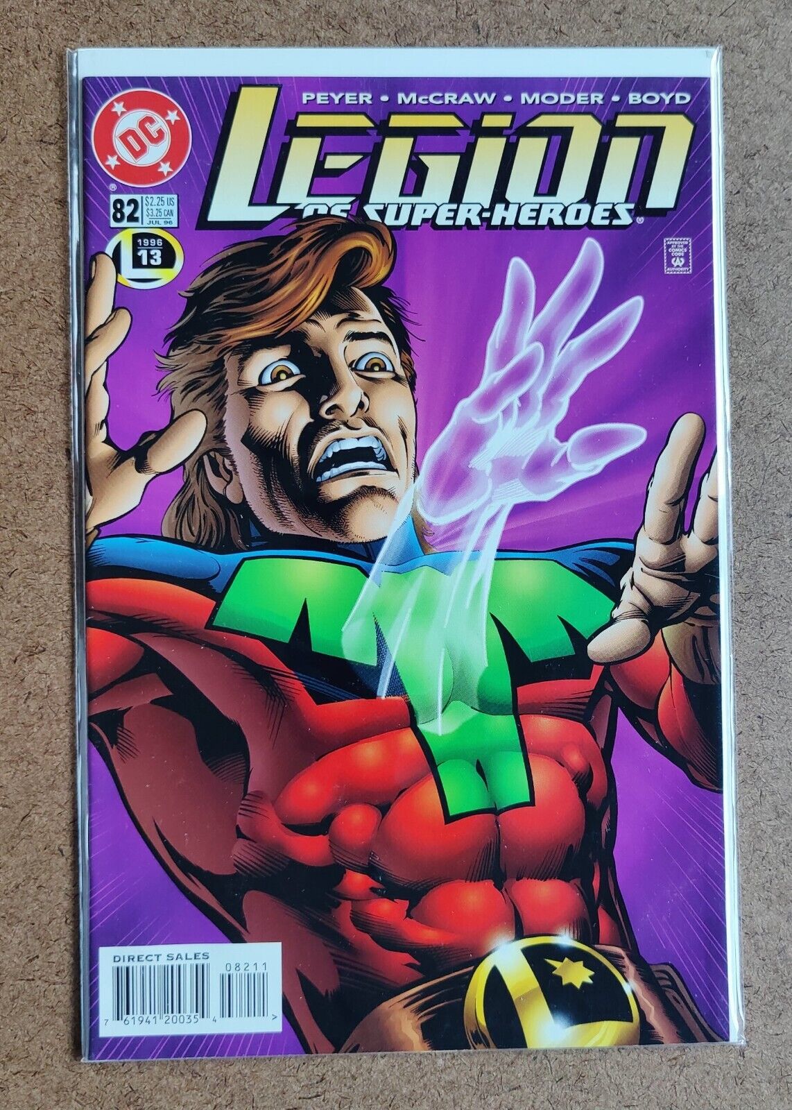 Legion of Super Heroes #82 1996 DC Comics 1st app. of Jazmin Cullen