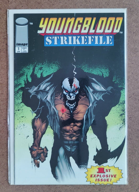 Youngblood: Strikefile  #1C 1993  Ashcan 1st app. of Glory, Giger and the Allies