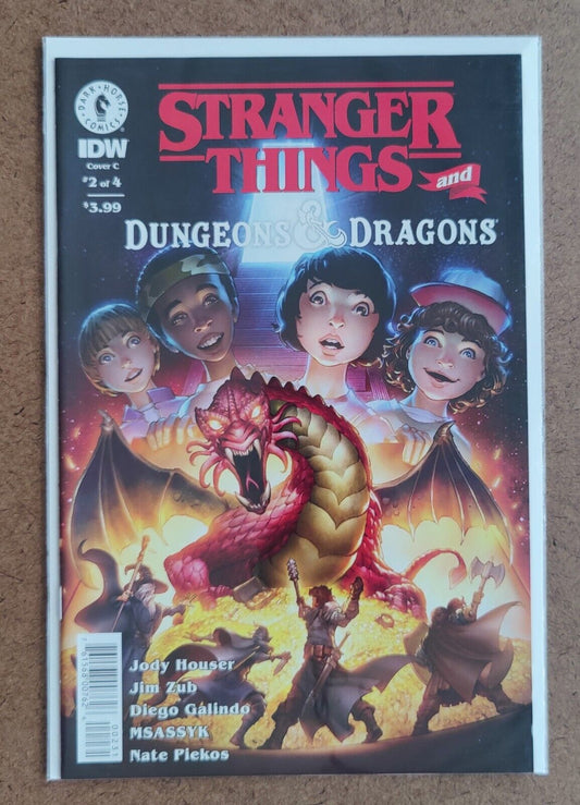 Stranger Things and Dungeons & Dragons #2C Variant Anna Dittmann Cover 2020