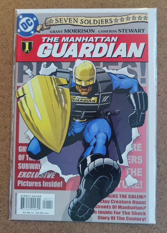 Seven Soldiers: Guardian  #1 DC Comics 1st appearance of the Manhattan Guardian,