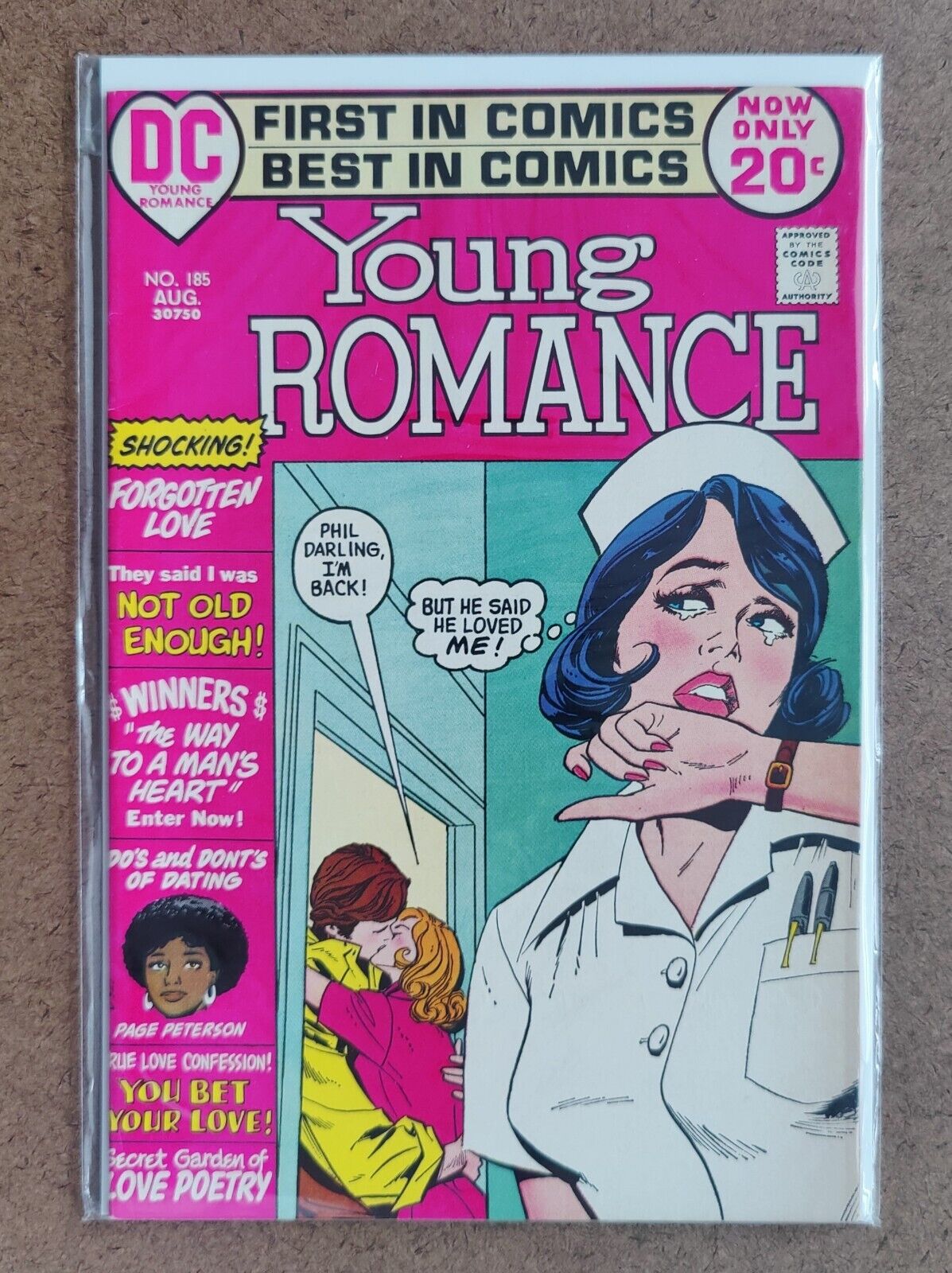 Young Romance  #185 DC Comics June 1972