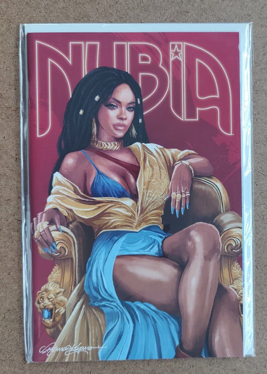 Nubia Coronation Special #1B Joshua Sway Swaby Card Stock Cover 2022