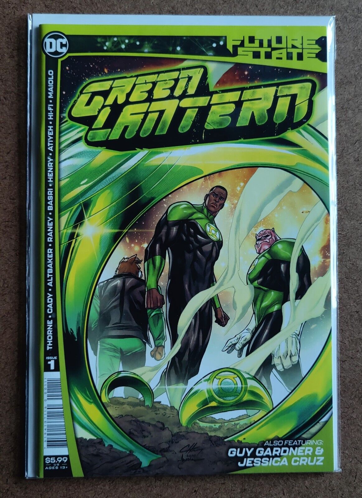 Future State Green Lantern 1A Henry VF 2021