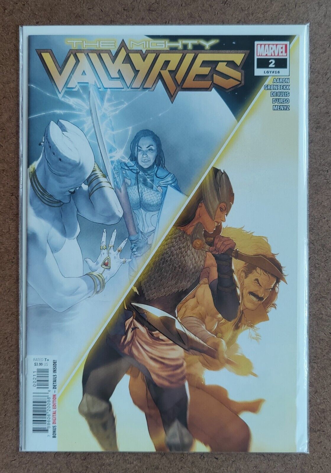 The Mighty Valkyries #2A Marvel Comics, Jason Aaron 2021