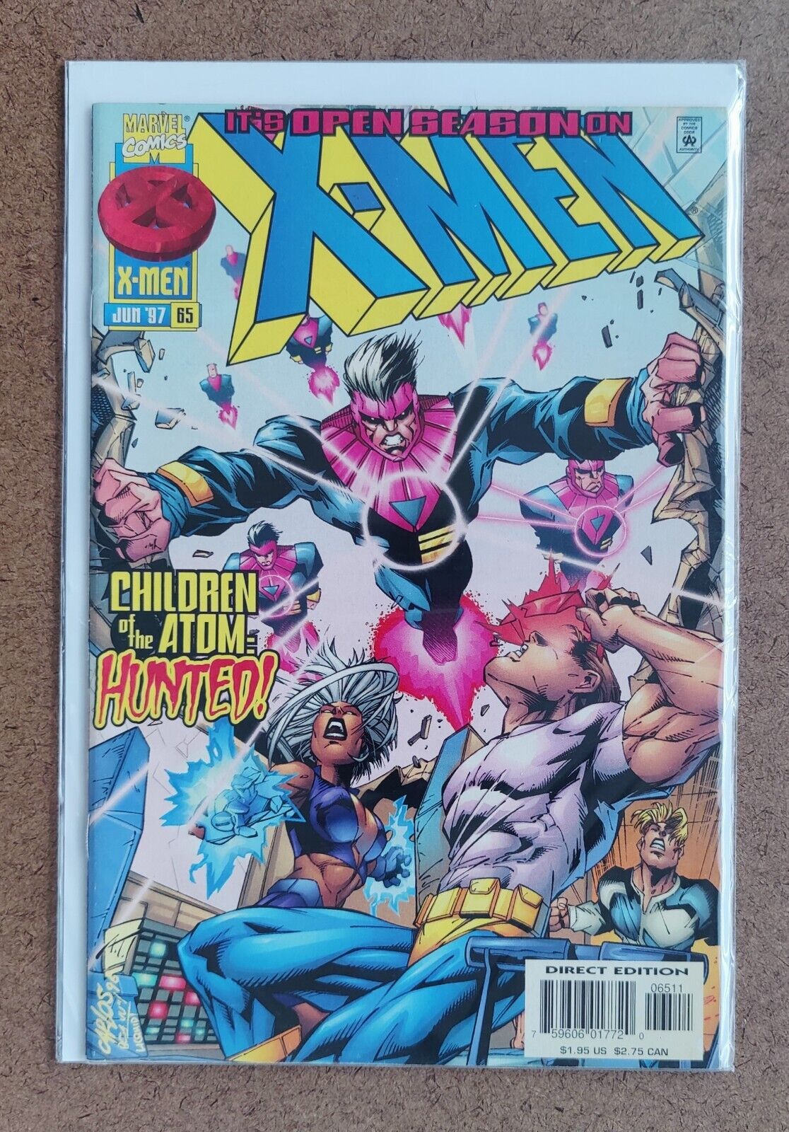 X-Men #65 Marvel 1997 1st appearance of Dr. Cecilia Reyes