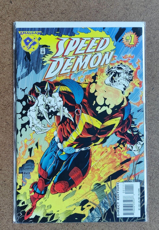 Speed Demon #1 AMALGAM Comics DC Marvel 1996 1st App Blob