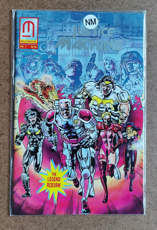 The Justice Machine #1 Millennium Publications 1992