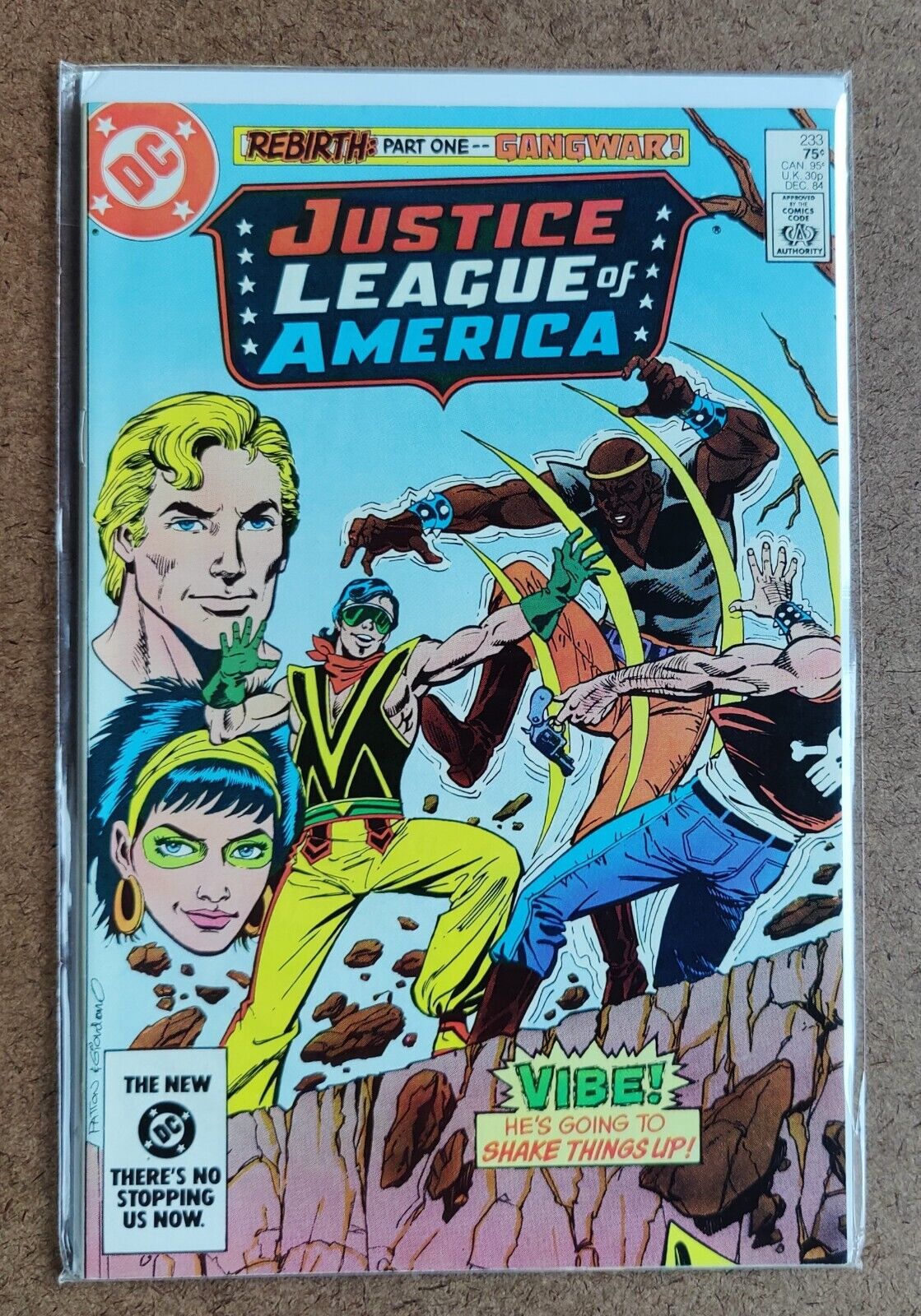 Justice League of America #233 December 1984 1st App Crowbar